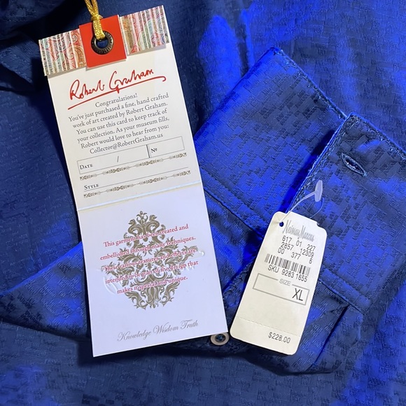 Robert Graham Levant Dress Shirt - Picture 6 of 7